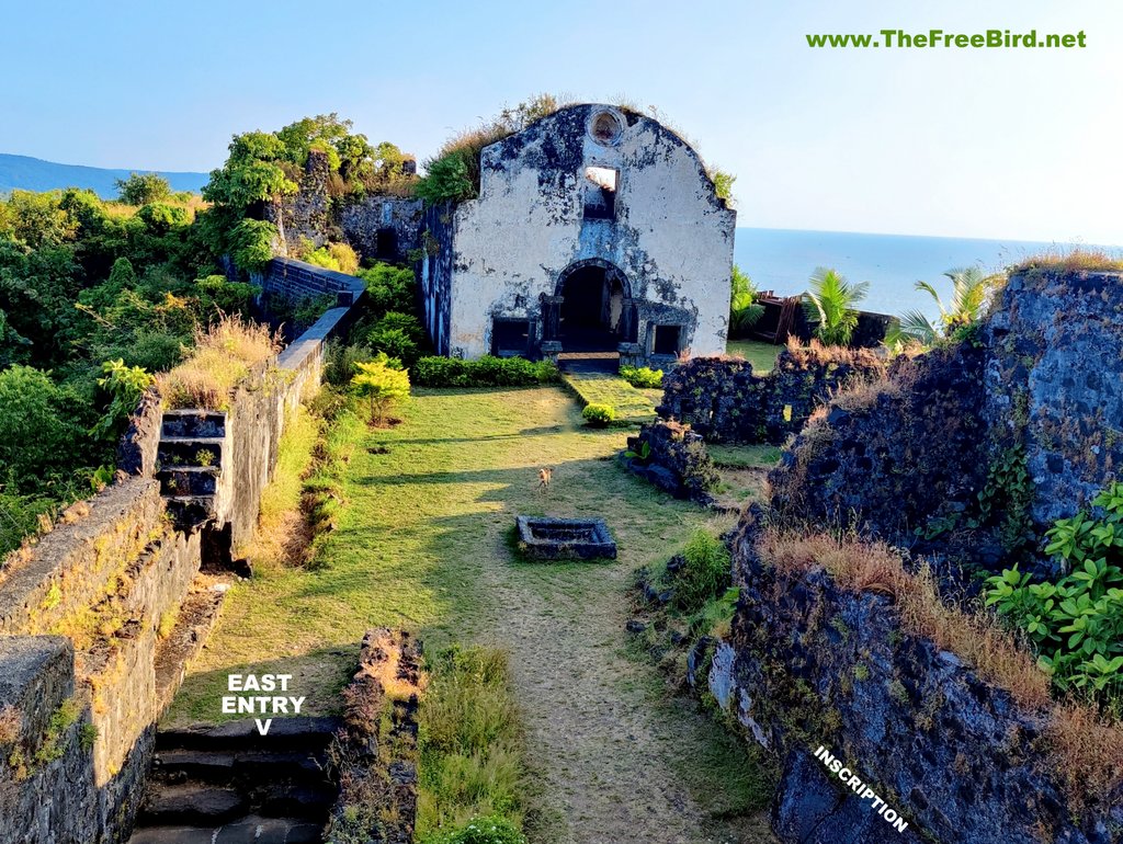 Korlai Fort in Murud, Raigad